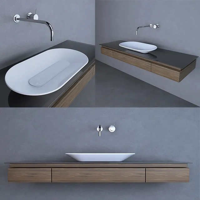 bathroom - Washbasin Agape 67 3D Model