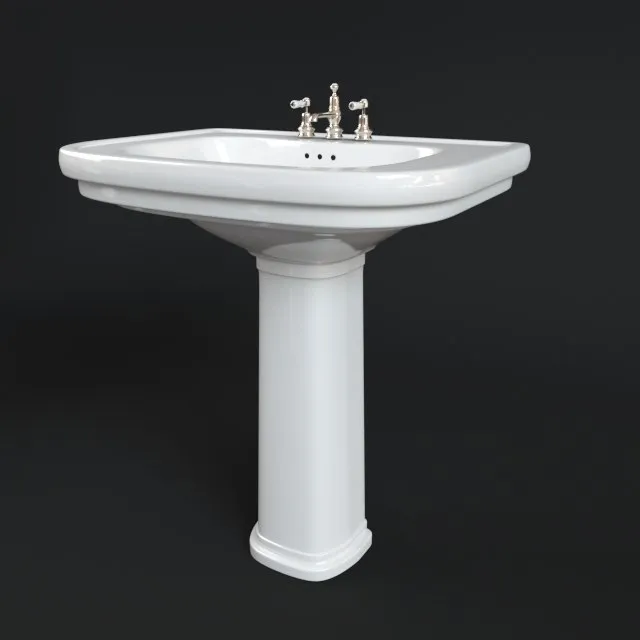 bathroom - Washbasin Devon and Devon classica 3D Model