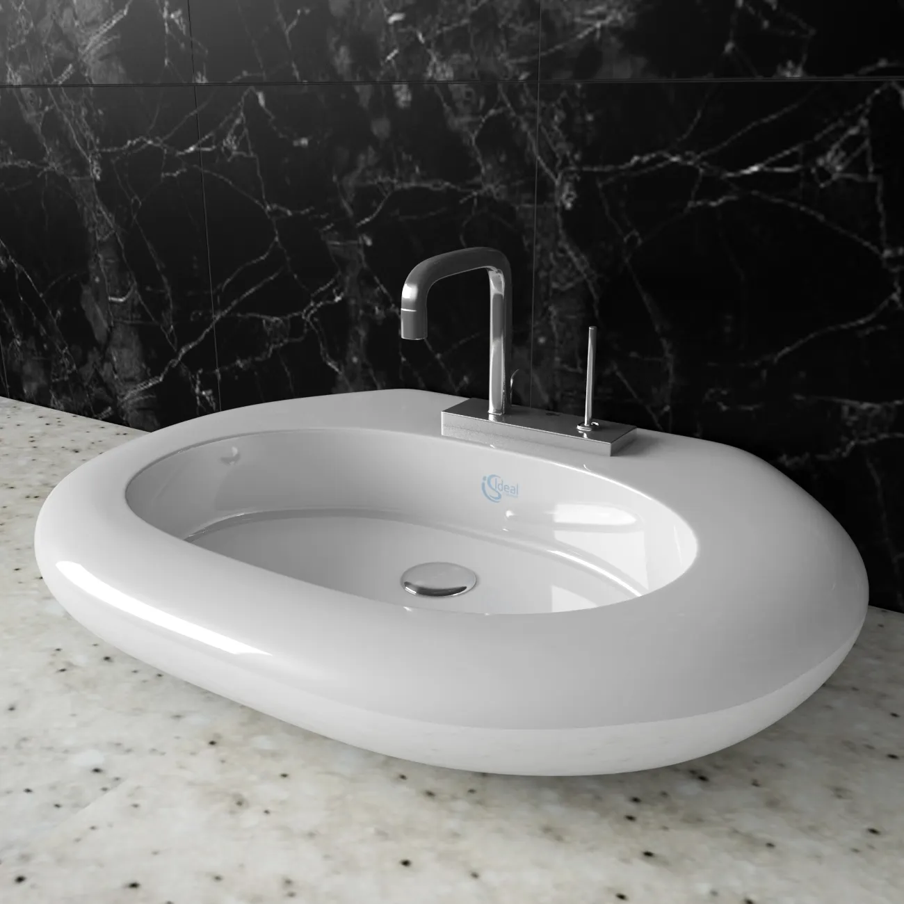 bathroom - Washbasin Falper Bauletto 68 3D Model