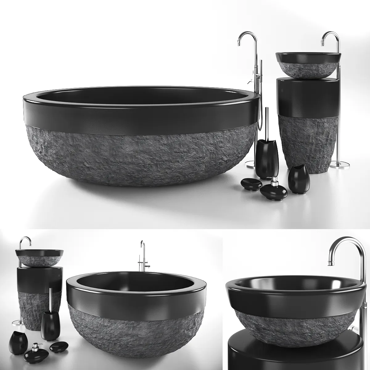 bathroom - Washbasin Grohe Allure E 02 3D Model