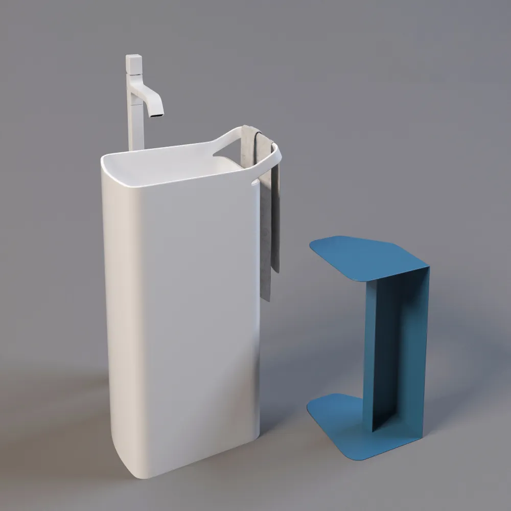 bathroom - Washbasin Kos Lab 03 3D Model