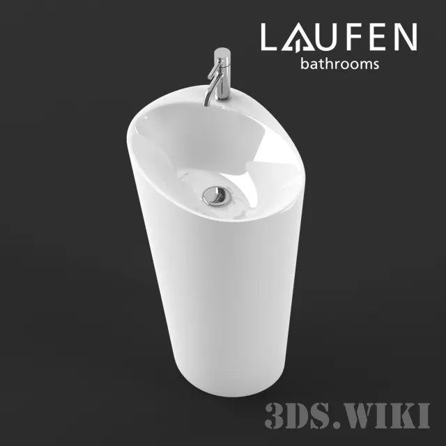 bathroom - Washbasin Laufen Palomba Freestanding 3D Model