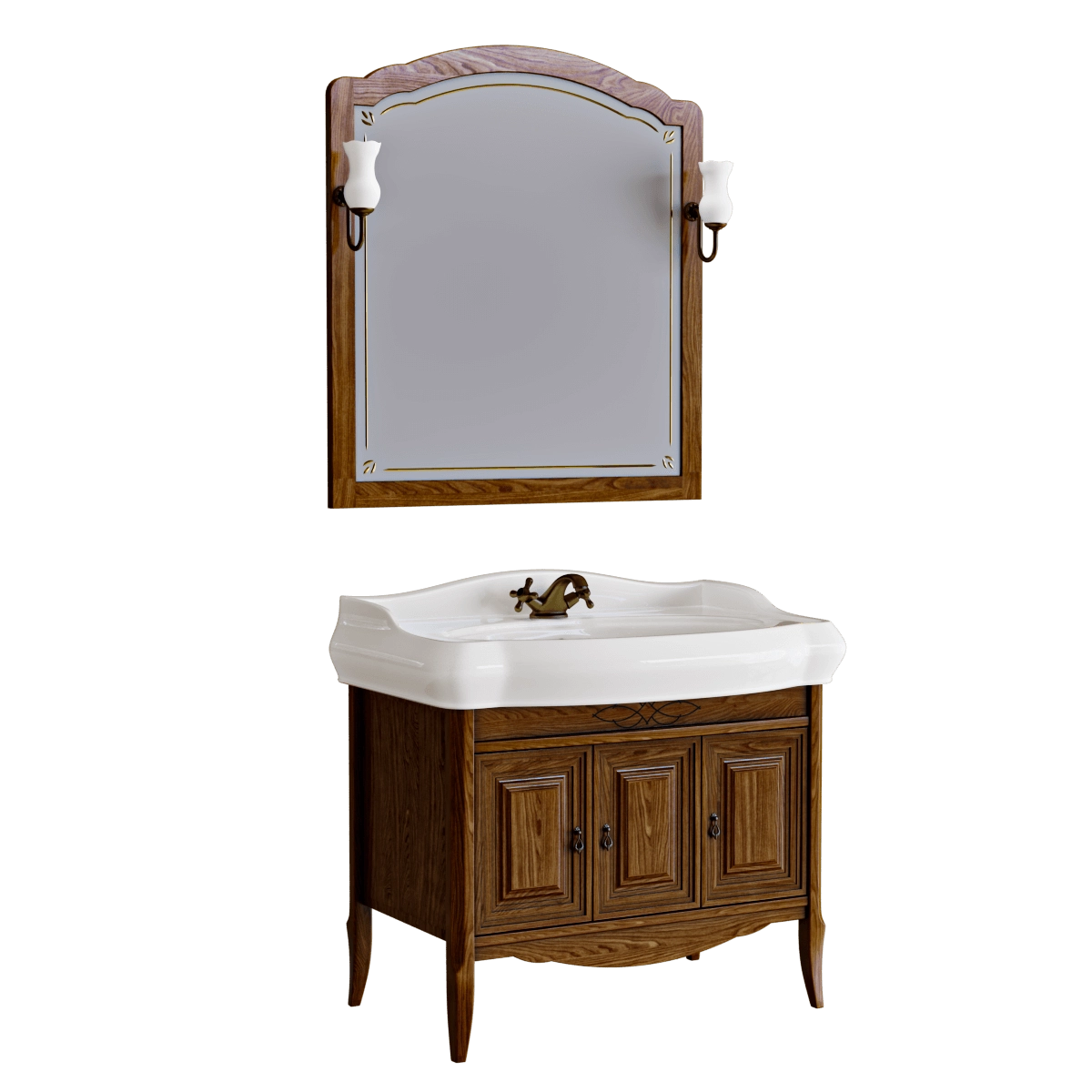 bathroom - Washbasin set 3D Model