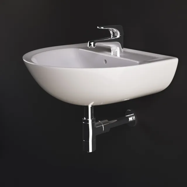 bathroom - Washbasins  Standard Esco 3D Model
