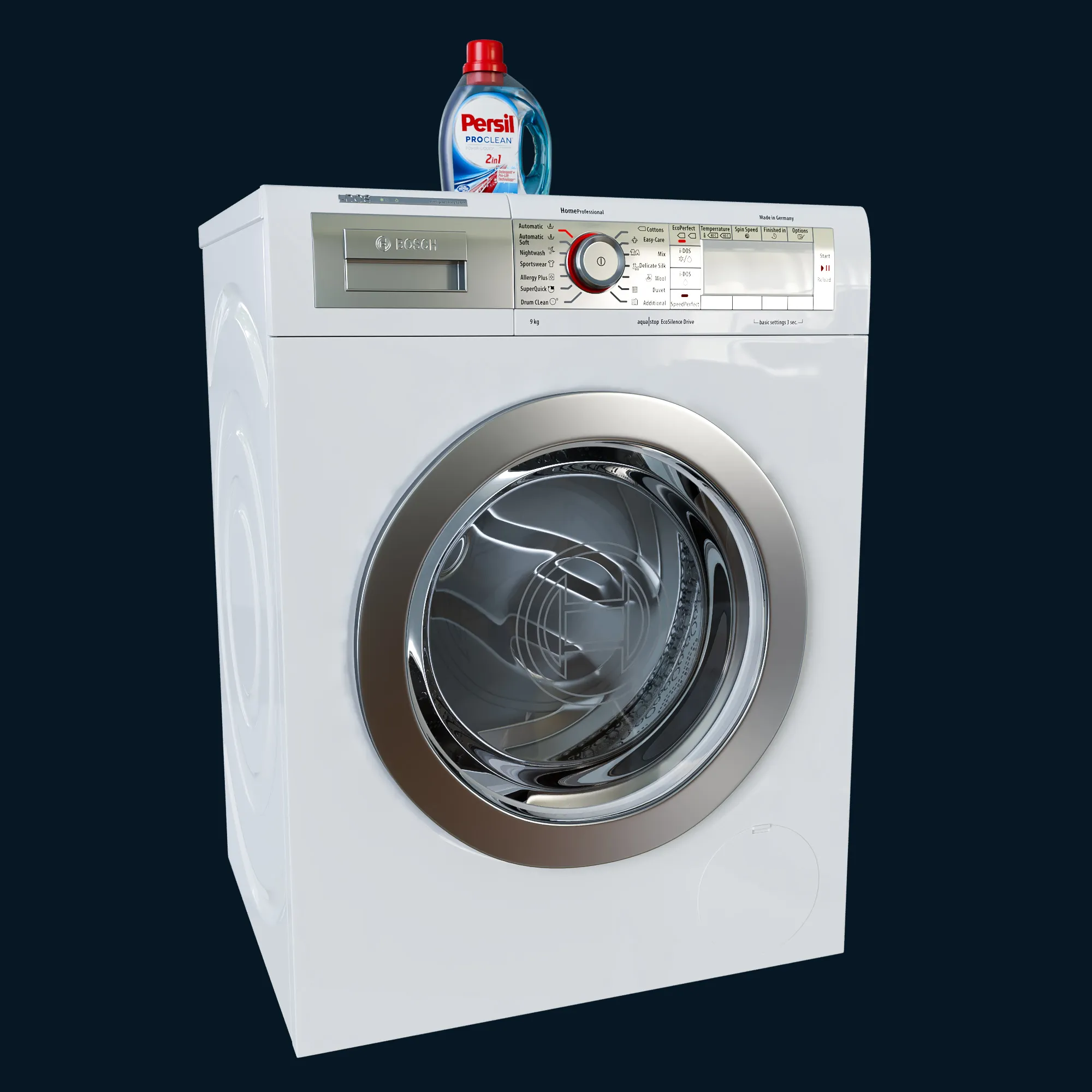 bathroom - Washing machine BOSCH 3D Model