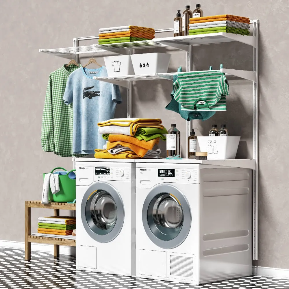 bathroom - Washing machines Miele 3D Model