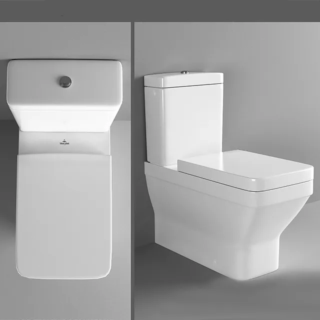 bathroom - WC-CD Villeroy and Boch Architectura 3D Model