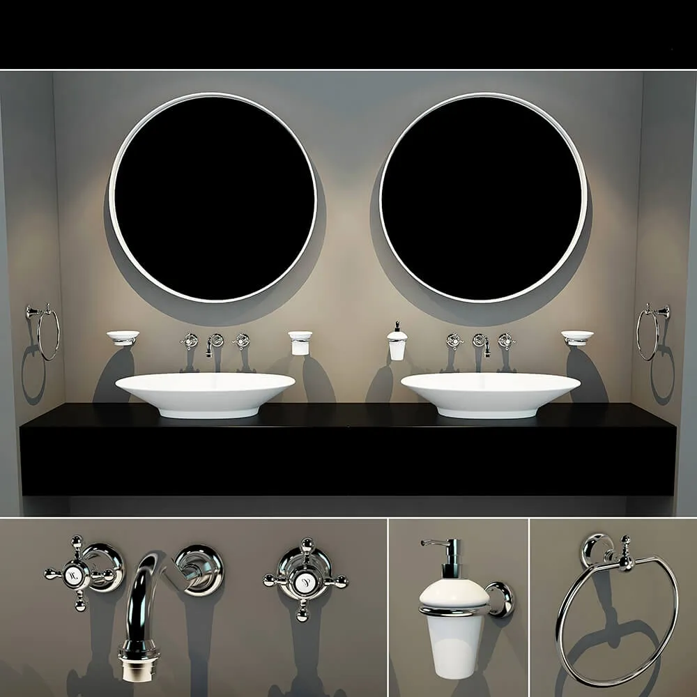 bathroom - Zucchetti. KOS collection Agora 3D Model