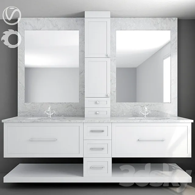 Bathroom_Furniture_20 3D Model