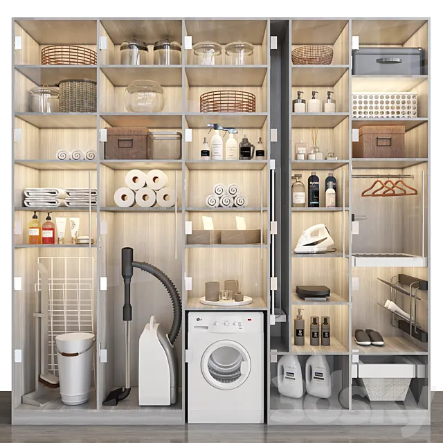 bathroomset 107 3D Model