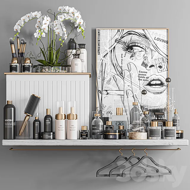 bathroomset_133 3D Model