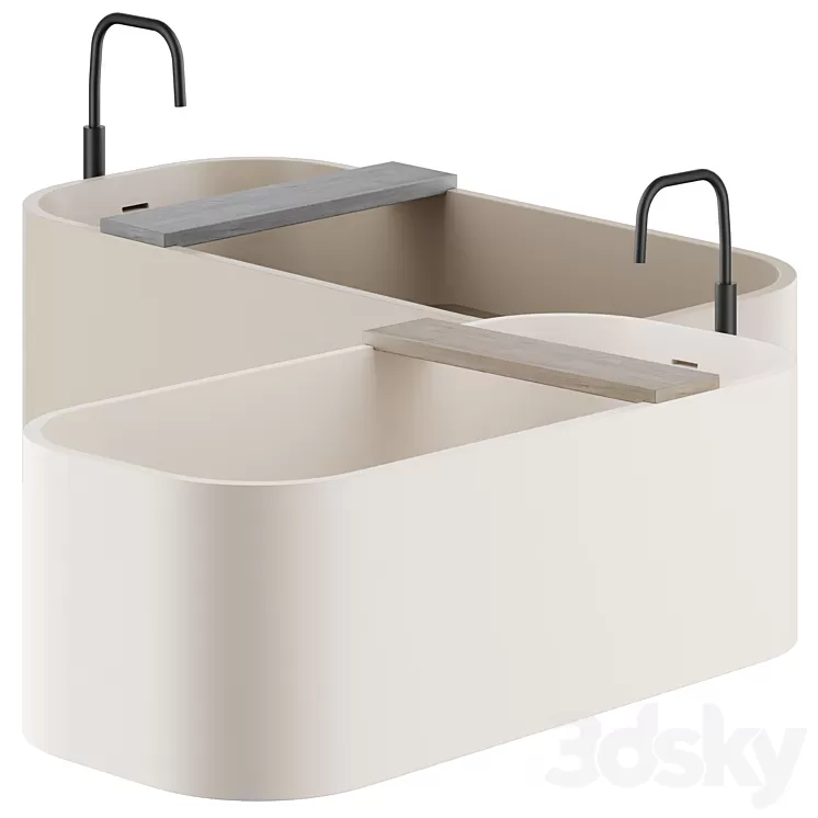 Baths by COCOON 3D Model Free