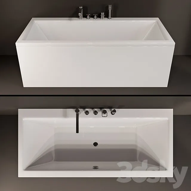 bathtub LAUFEN PRO 232951 3DModel