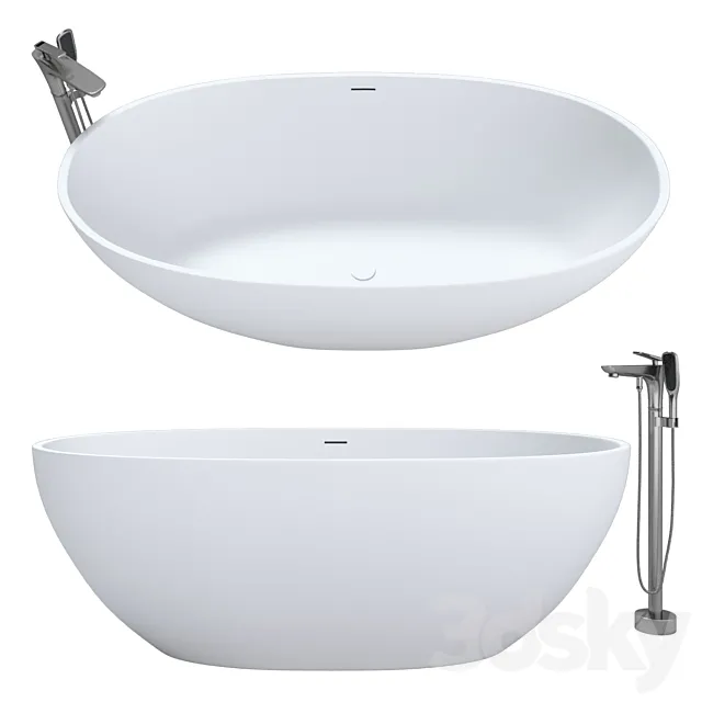 Bathtub NT201 Firenze 3D Model