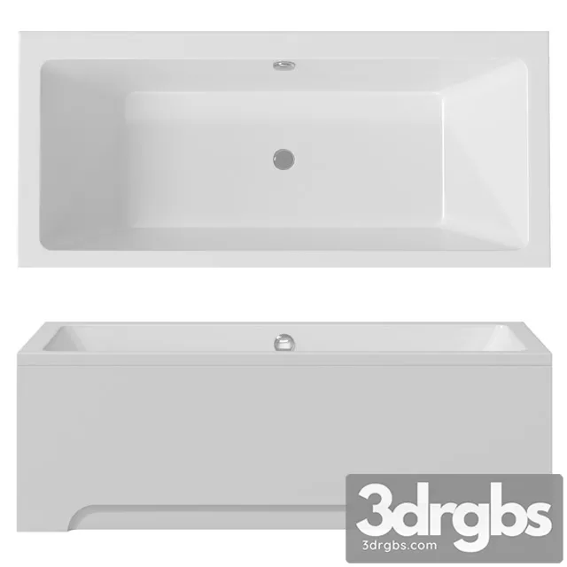 Bathtub Ravak Formy 01 3D Model Free