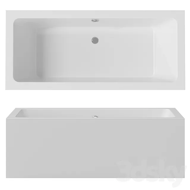 Bathtub Riho LUGO 3D Model