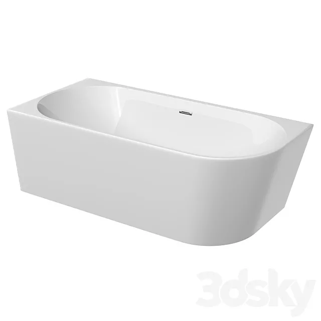 Bathtub Sancos Veneto L 3D Model