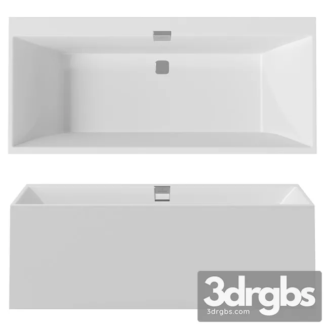 Bathtub Villeroy Boch Squaro Edge 12 3D Model Free