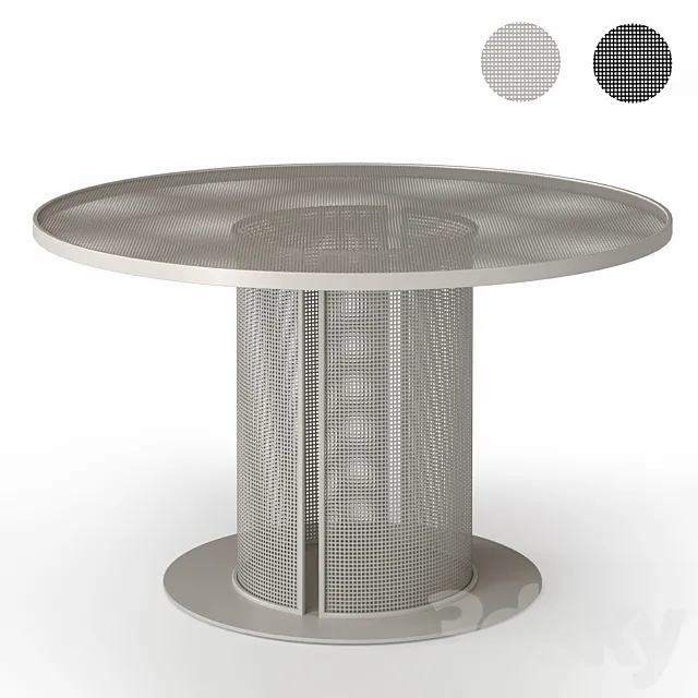 Bauhaus Dining Table 3D Model