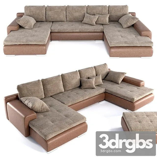 Baur Sofa 3D Model Free
