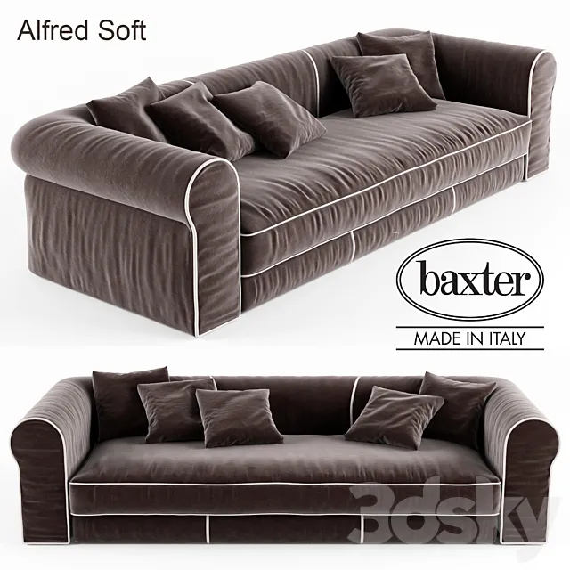 baxter Alfred Soft 3D Model