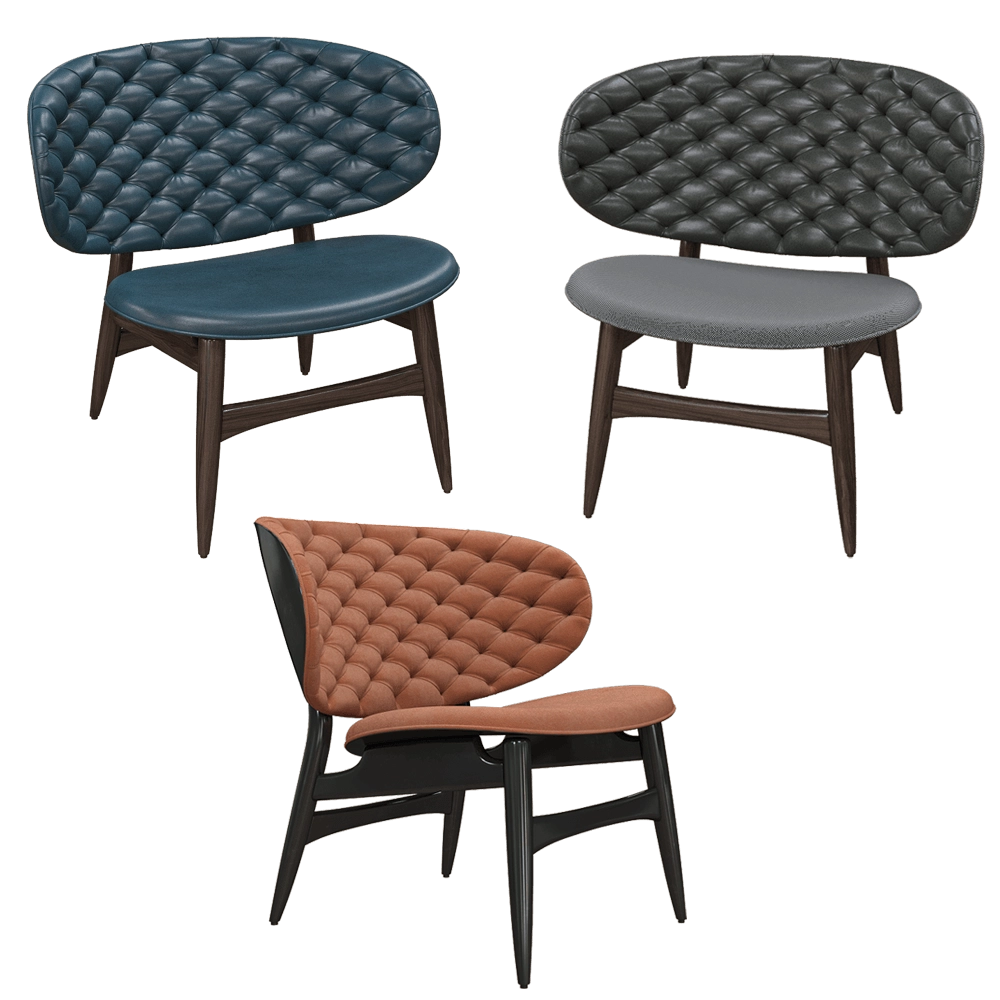 BAXTER - Armchair Dalma 3D Model