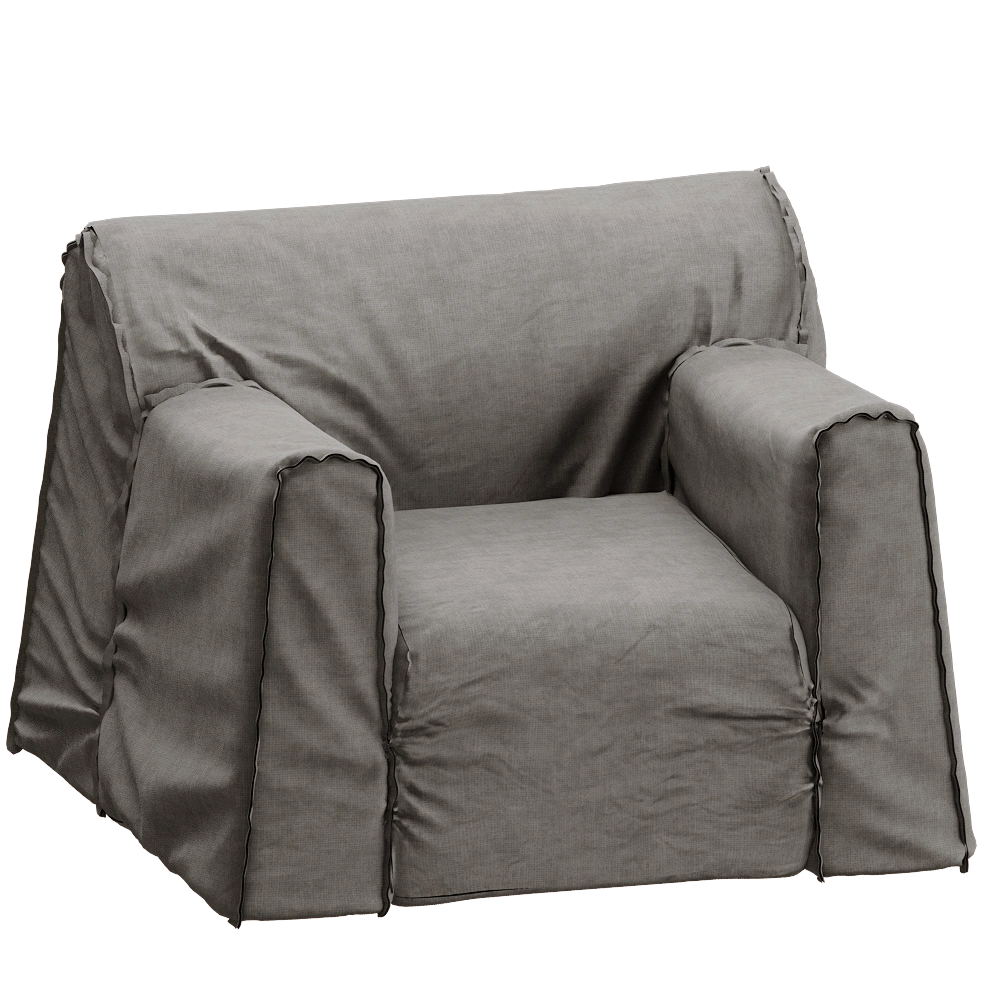 BAXTER - Armchair Taipei 3D Model