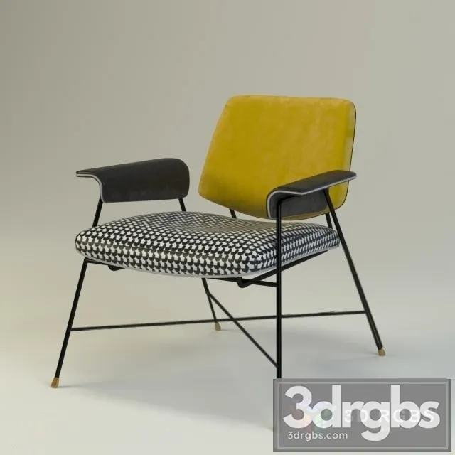Baxter Bauhaus Chair 3D Model Free