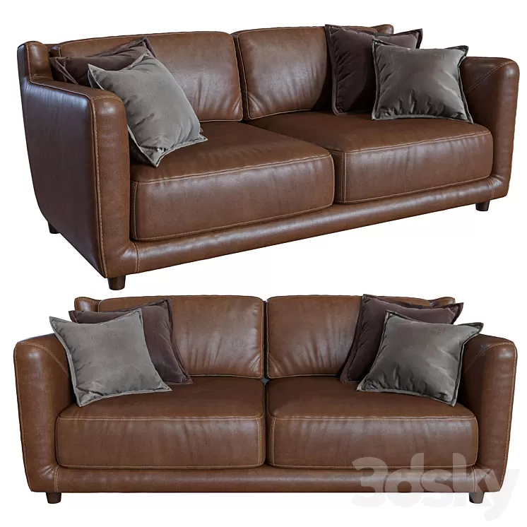 Baxter Bergere Longe 3D Model Free