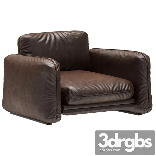Baxter brigitte armchair 3D Model Free