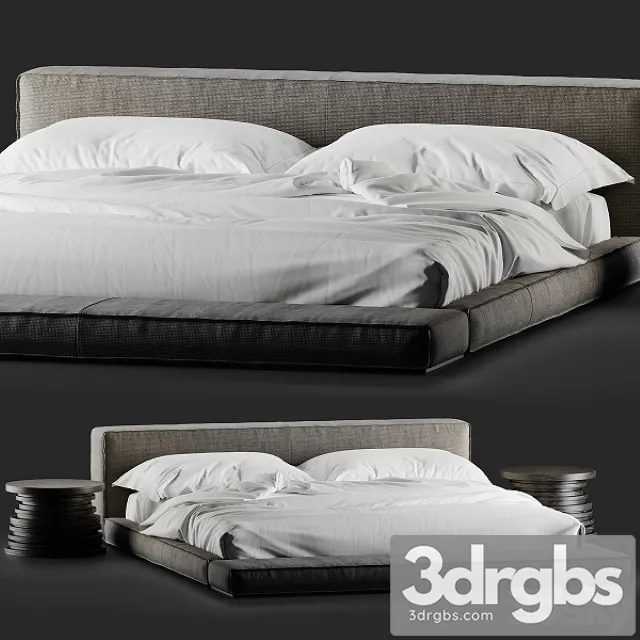 Baxter Budapest Bed Vol2 3D Model Free