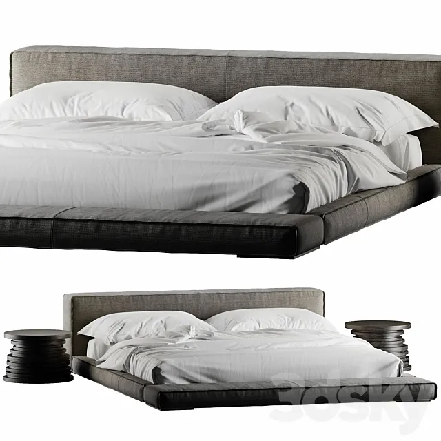 baxter budapest bed vol2 3DModel
