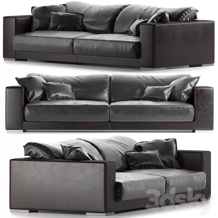 Baxter Budapest Sofa 3D Model