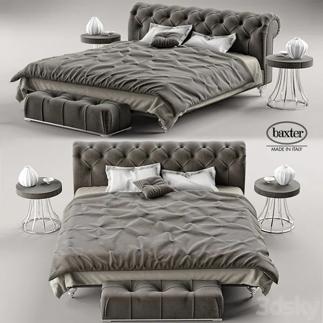 BAXTER CASPER BED 3D Model