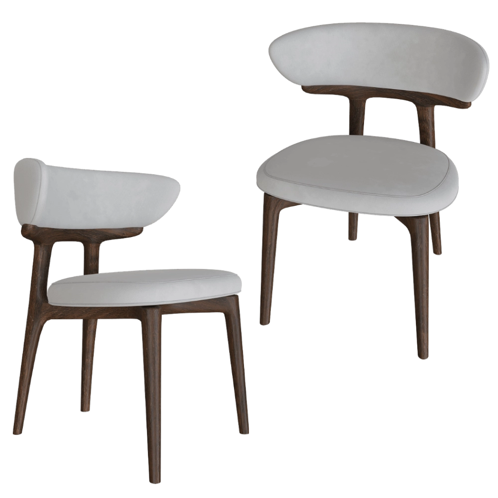 BAXTER - Chair Clotilde 3D Model