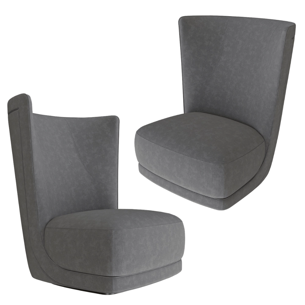 BAXTER - Chair Etienne-bergere 3D Model