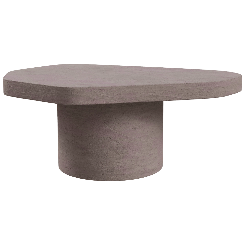 BAXTER - Coffee table Bao 90 3D Model