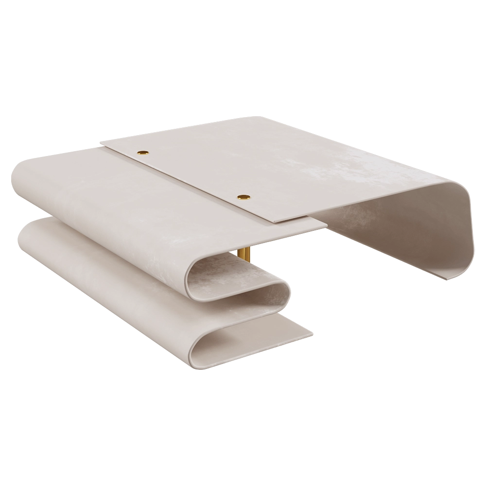 BAXTER - Coffee table Dune 120 3D Model