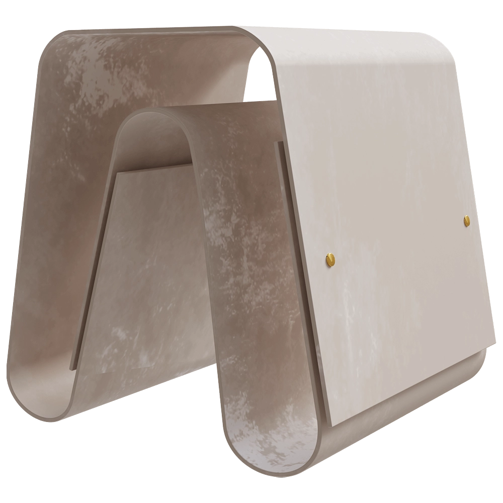 BAXTER - Coffee table Dune 3D Model