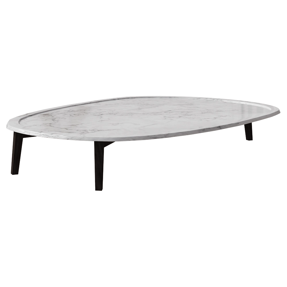 BAXTER - Coffee table Vietri 160 3D Model