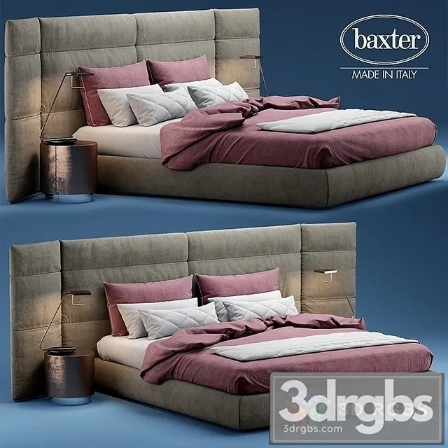 Baxter Couche Extra Bed 3D Model Free