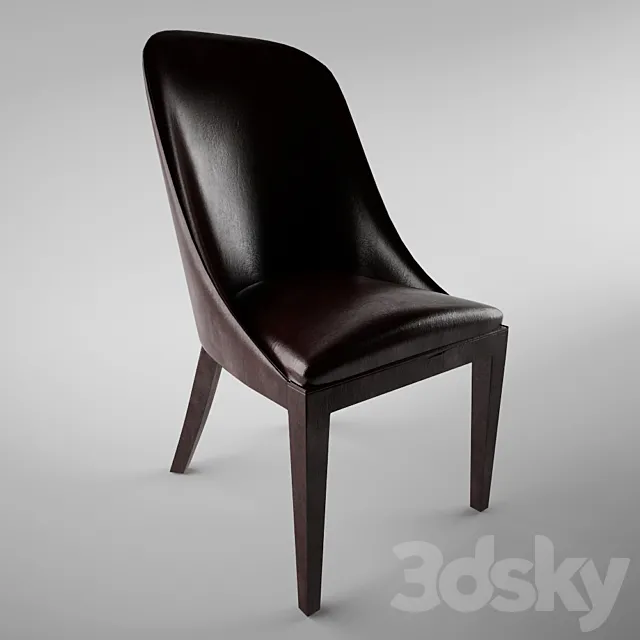Baxter Decor Chair 3D Model