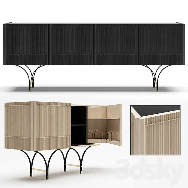 Baxter guell sideboard 3DModel
