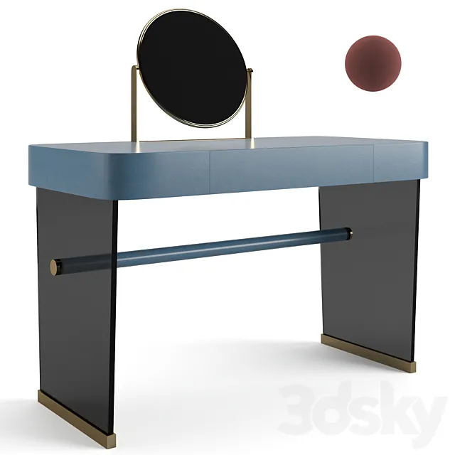 Baxter Hazel dresser table 3DModel