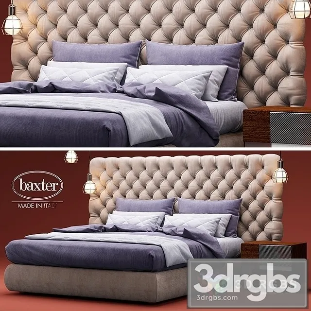 Baxter Heaven Bed 3D Model Free