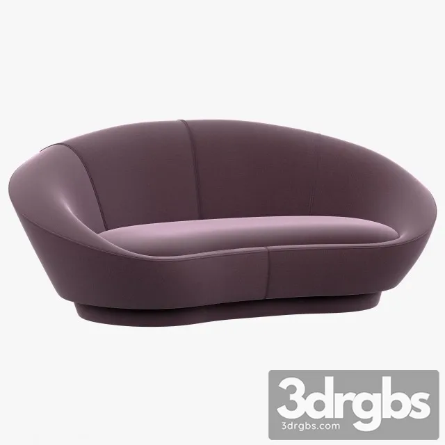 Baxter Janette Sofa 3D Model Free