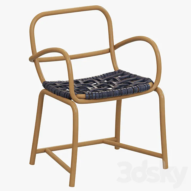 Baxter Manila chair 3D Model