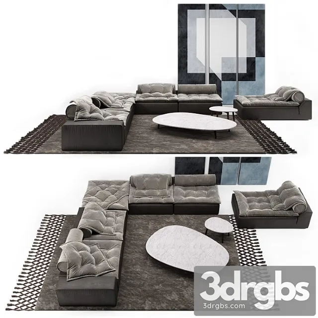 Baxter  miami roll 2 3D Model Free