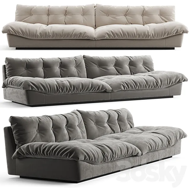 Baxter Milano Sofa 3DModel