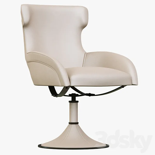 Baxter PALOMA REVOLVING CHAIR 3DModel